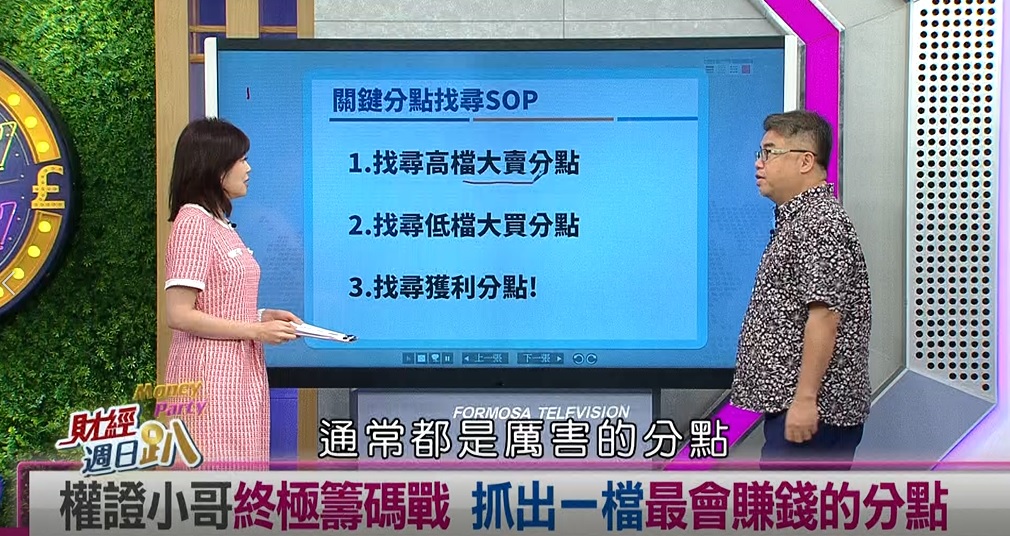 週日趴(影)／權證小哥:跟著贏家券商分點走 行情再差!多空都能大賺