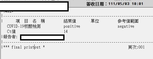 快新聞／確診者「Ct值14」衝門診看病　醫籲：多利用視訊門診、別傳染給更多人