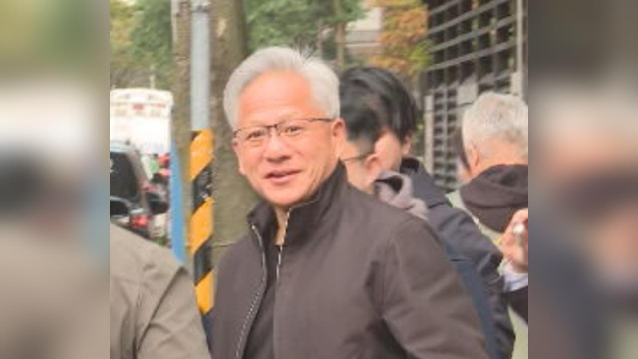 快新聞／是否出席輝達台灣總部簽約？黃仁勳幽默回記者：「看你們哪時有空」