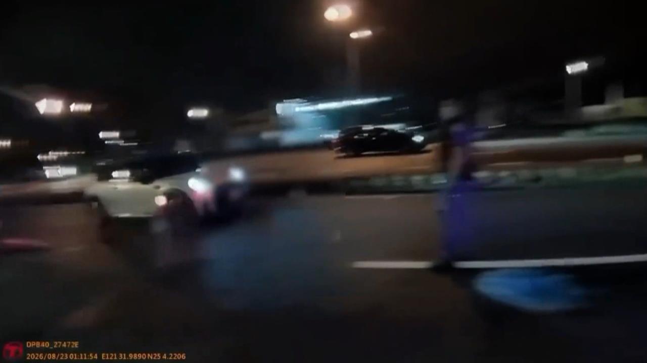 詭！男沒酒駕、毒駕　兩度拒檢逃逸還衝撞警遭開3槍