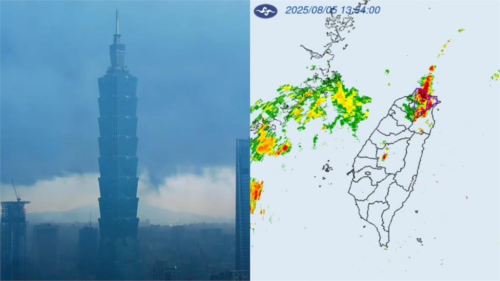 台北雷雨狂炸扛不住！象山鏡頭君「直播到一半GG了」網湧入刷一排上香