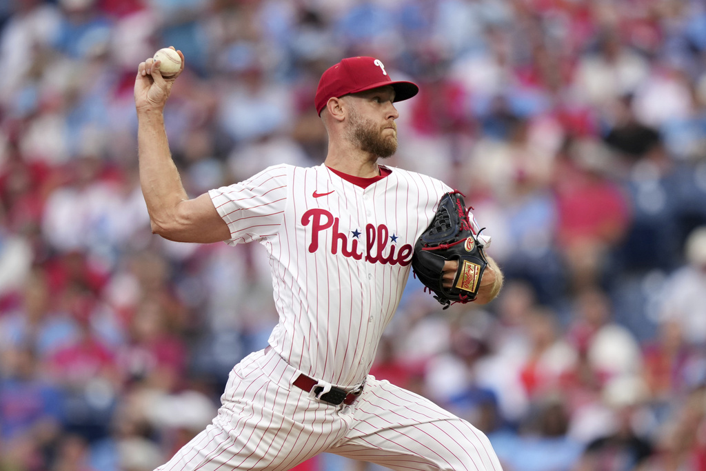 MLB(影)／費城人王牌惠勒8局狂飆10K！暫居國聯三振王力拚生涯首座賽揚