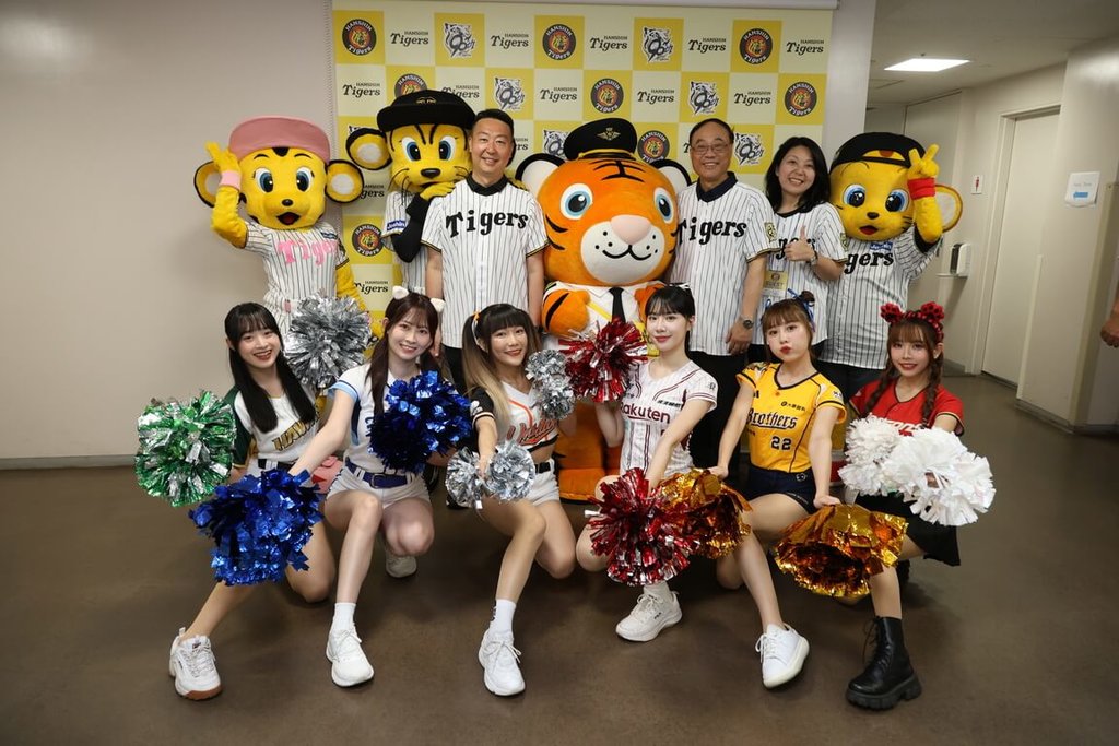 阪神虎舉辦台灣日　交通部長陳世凱赴甲子園開球推廣觀光