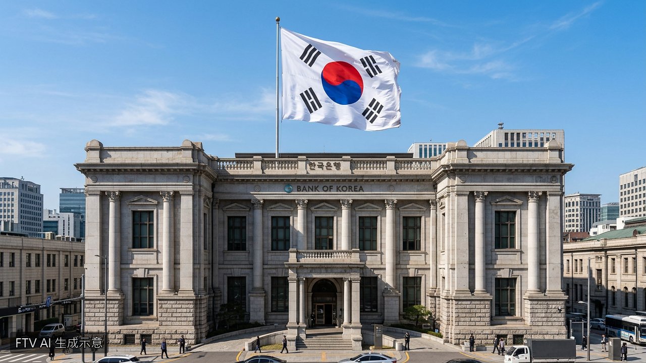 南韓央行宣布升息1碼　基準利率調升至2.75%