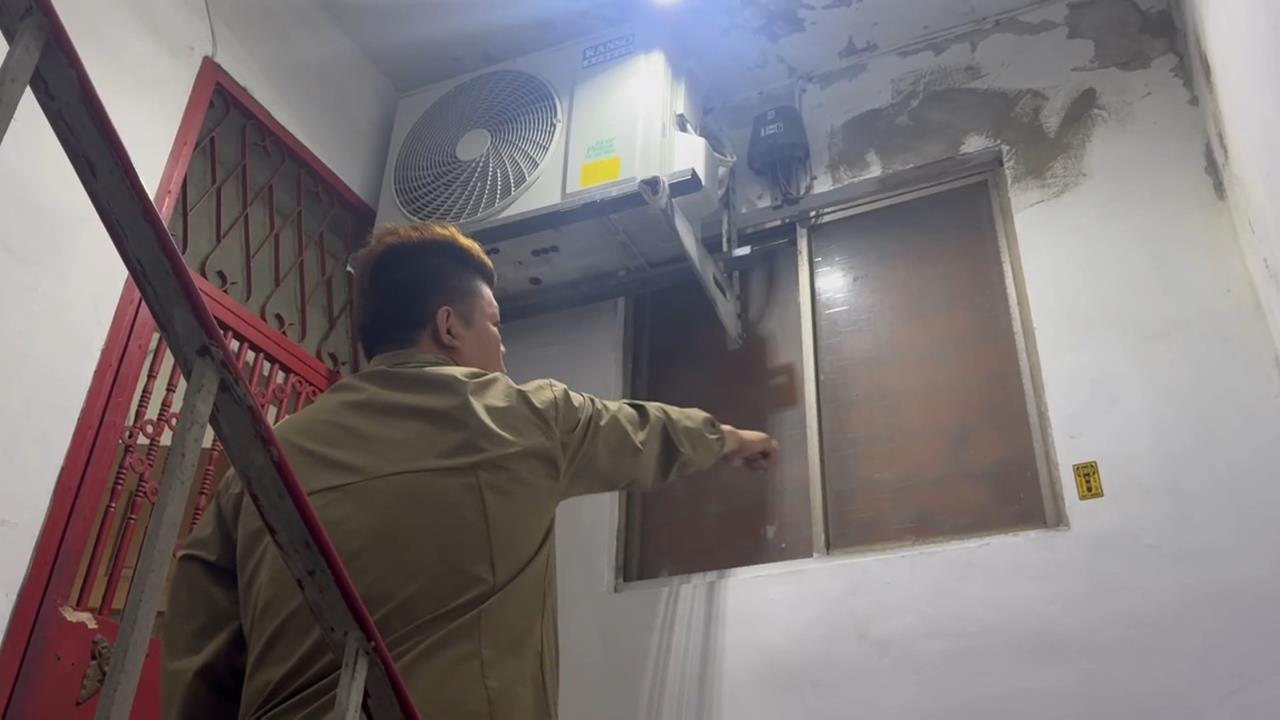 冷氣室外機裝公寓樓梯間　桃園建管處：最高可罰20萬