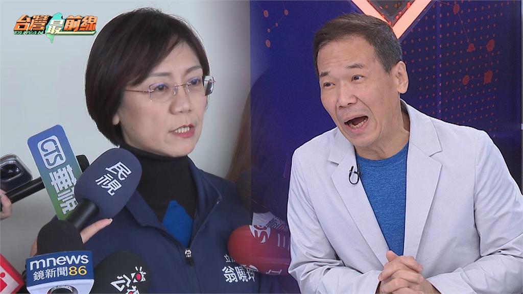 最前線(影)／朱立倫點名大罷免添油者翁曉玲？鍾小平：再講，恐把她停權！