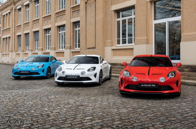 新增車型、兩款特仕車　Alpine A110車系最終章