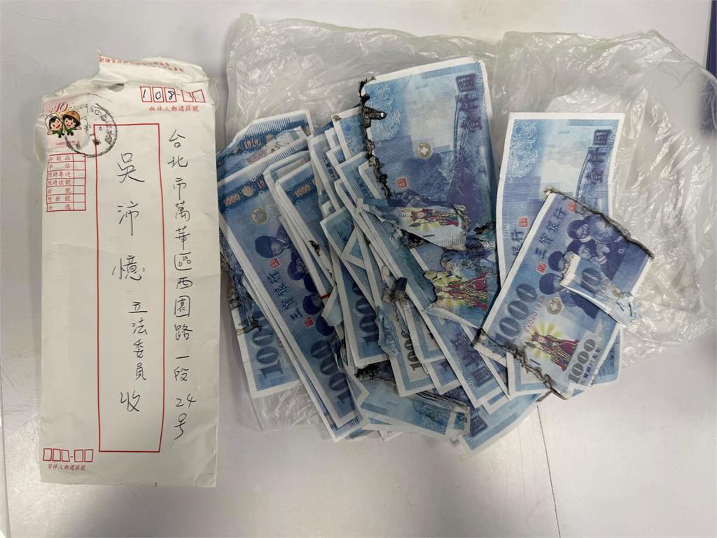 收「焚燒冥紙信」死亡威脅　吳沛憶報警　籲藍營「勿仇恨動員」