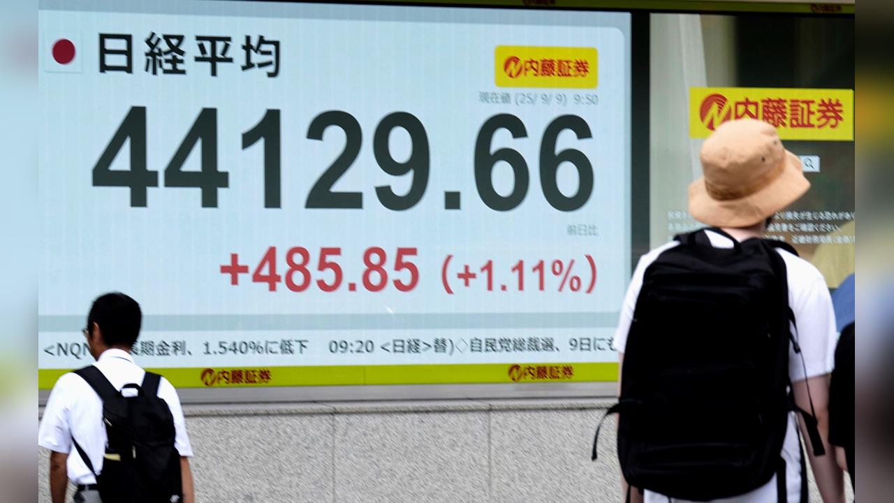 美國聯準會可能下週降息　日股盤中攻破4萬4千點新高