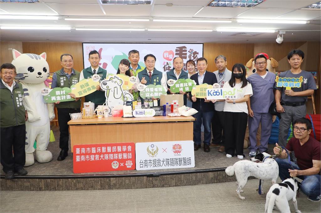 台南動保市集11/17善化糖廠登場　黃偉哲與動保大使宣揚動保