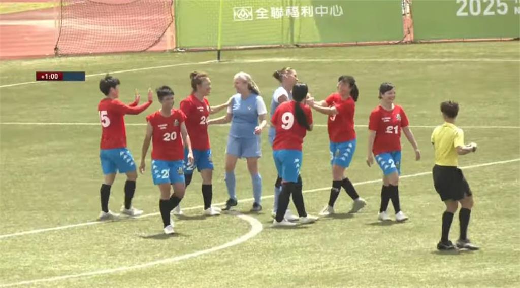 世壯運(影)／女子足球賽登場　 Taiwan Girls火力兇猛7:0奪首勝
