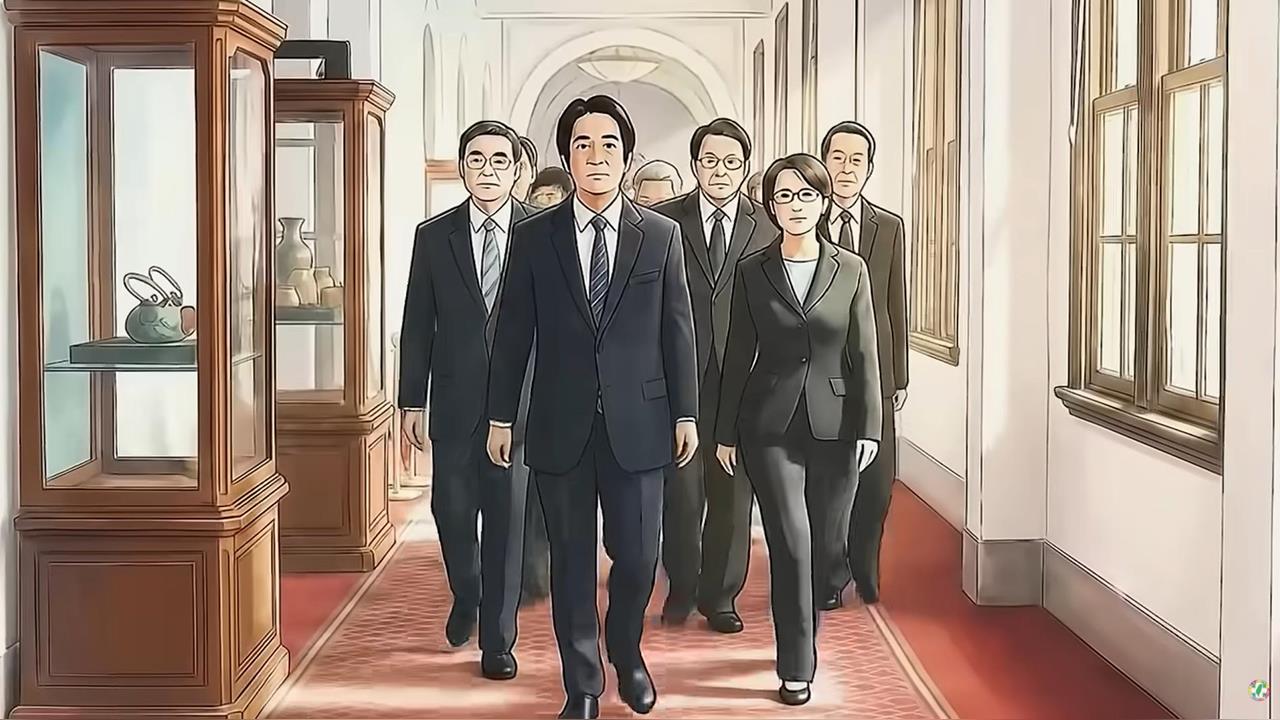 快新聞/賴清德、蕭美琴化身動漫主角 民進黨AI年度影片吸睛登場