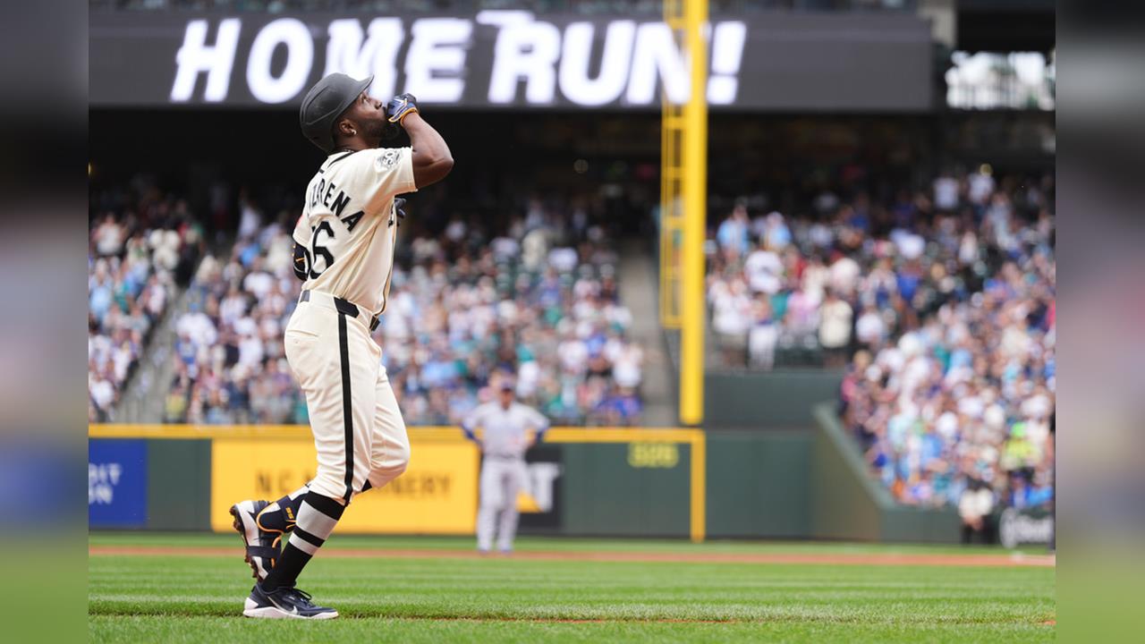 MLB(影)／前一場再見轟下一場首打席全壘打！水手外野手寫下多項生涯新紀錄