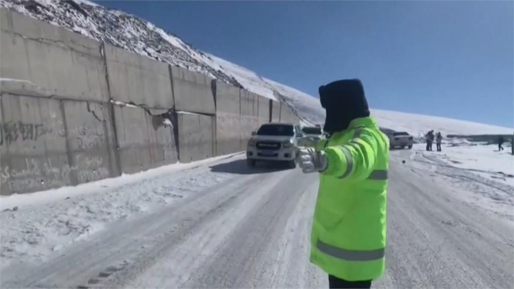 中國寒流侵襲新疆低溫零下50度　新疆、甘肅暴風雪