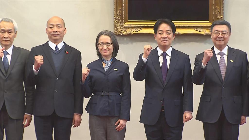 LIVE／賴總統召集五院院長共商國政　現場直擊會後轉述記者會