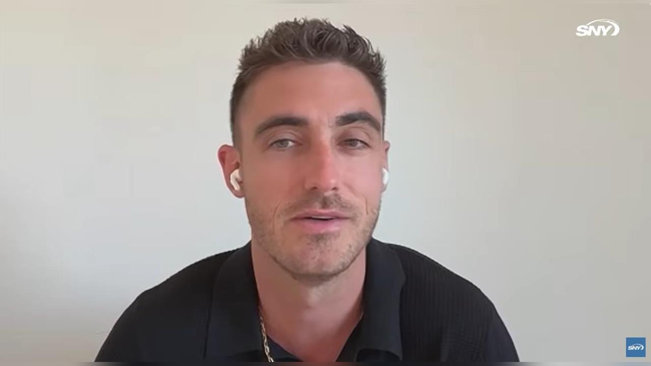 MLB(影)/貝林傑重回洋基視訊記者會首度亮相!今年不會打經典賽原因曝