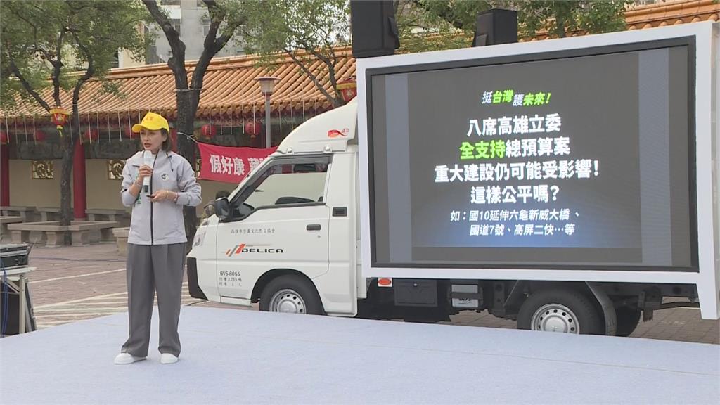 為人民是頭家政策宣講暖身　邱議瑩率先鳳山開講、賴瑞隆掃市場宣傳