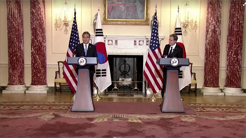 南韓外長訪華府 布林肯:繼續施壓北朝鮮
