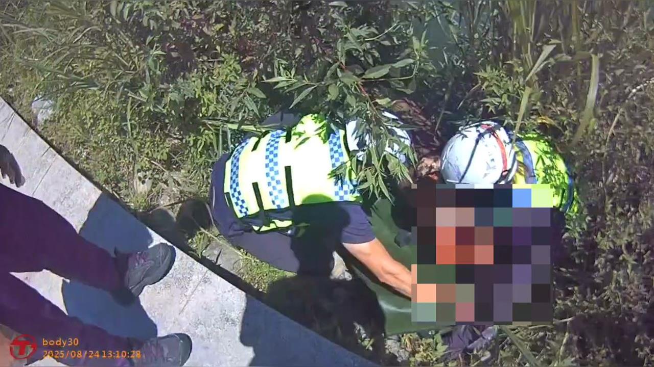 花蓮80歲婦跌落河堤呼救　高溫曝曬近3小時！警火速救援