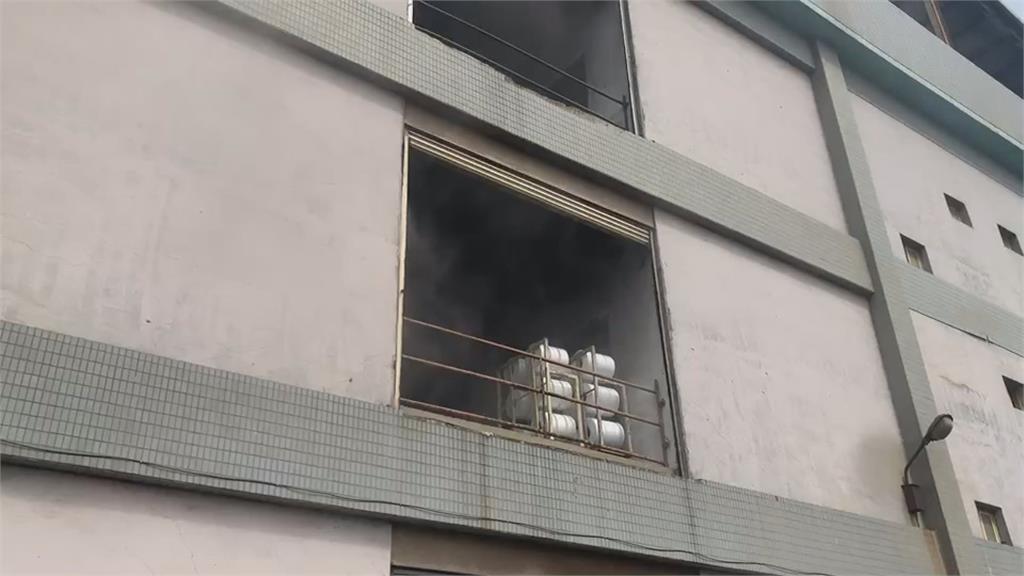 台中工業區紡織廠火警 無人受困