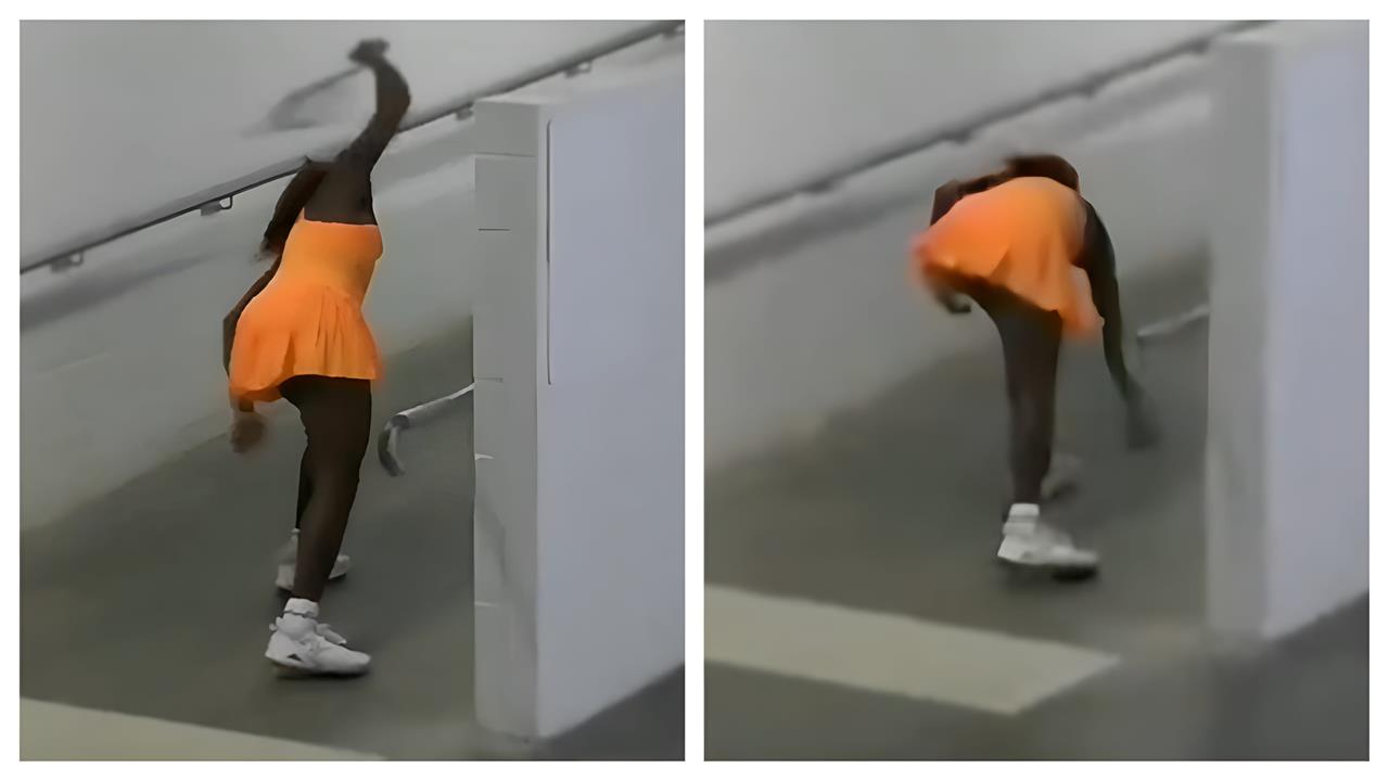 澳網(影)／高芙遭「下剋上」意外淘汰「走道摔拍」畫面曝光！賽後怒批：沒必要公開