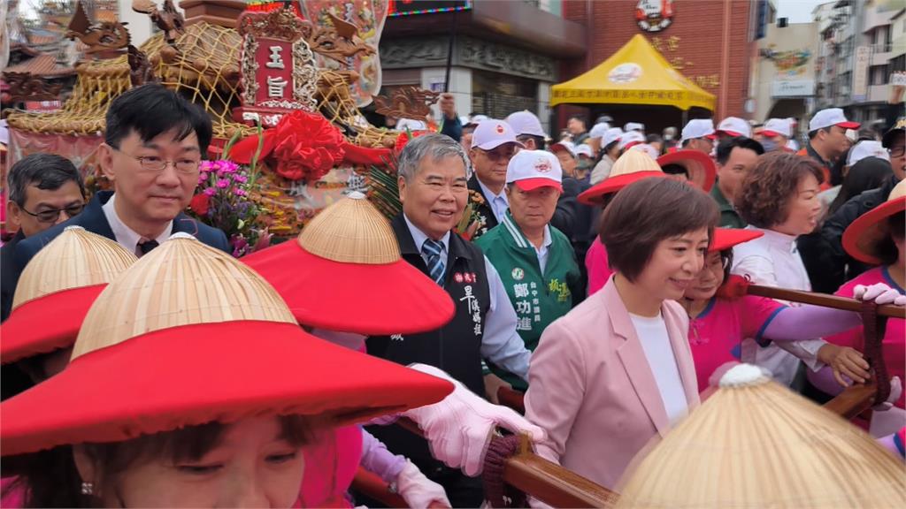 台中樂成宮旱溪媽祖起駕　遶境十八庄展開賜福之旅
