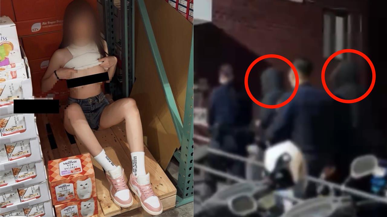 警察抓到了！30萬網黃賣場「掀衣裸拍」　1男1女「南下露黑點」內幕全都說