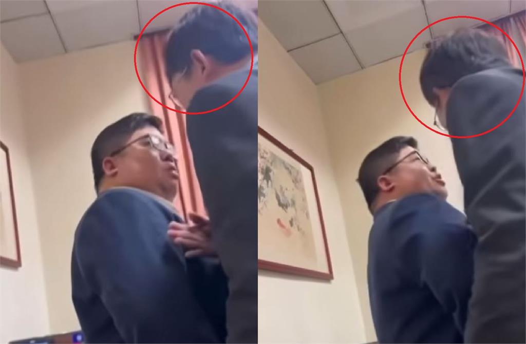 快新聞／咆哮獸再現！黃國昌怒吼：你憑什麼動手？　蔡易餘無辜轉頭迴避「口水攻擊」