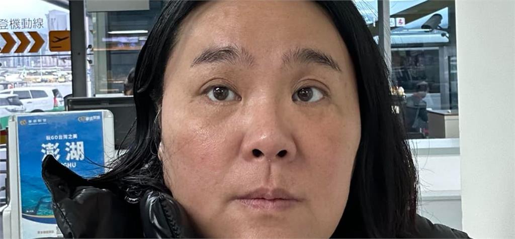 快新聞／陳玉珍打卡台灣機場稱「不是過客」　網要她回中國：你是坦克
