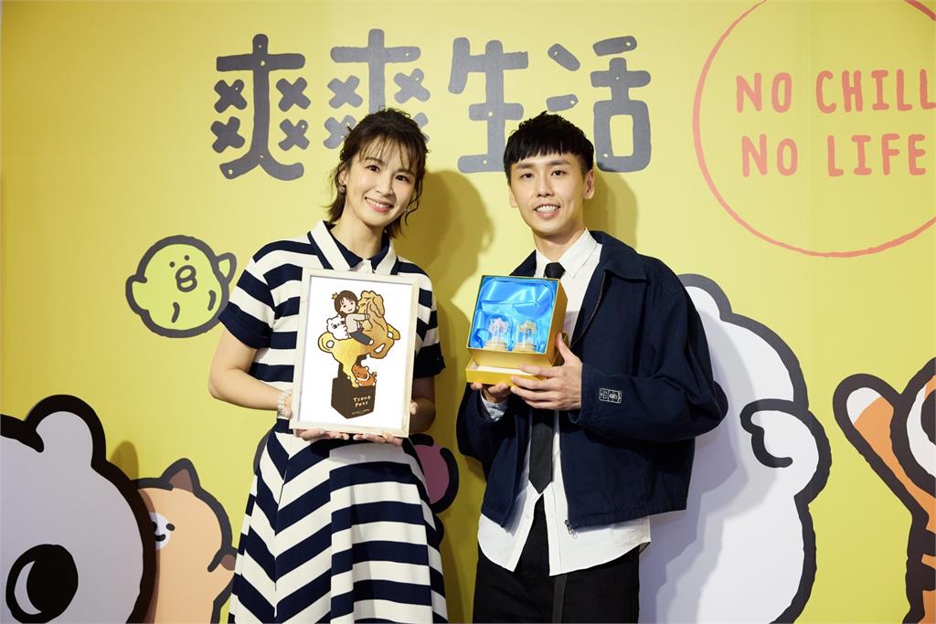 快新聞／不輸日韓IP！「爽爽貓」台北華山開展　曾沛慈現身力挺