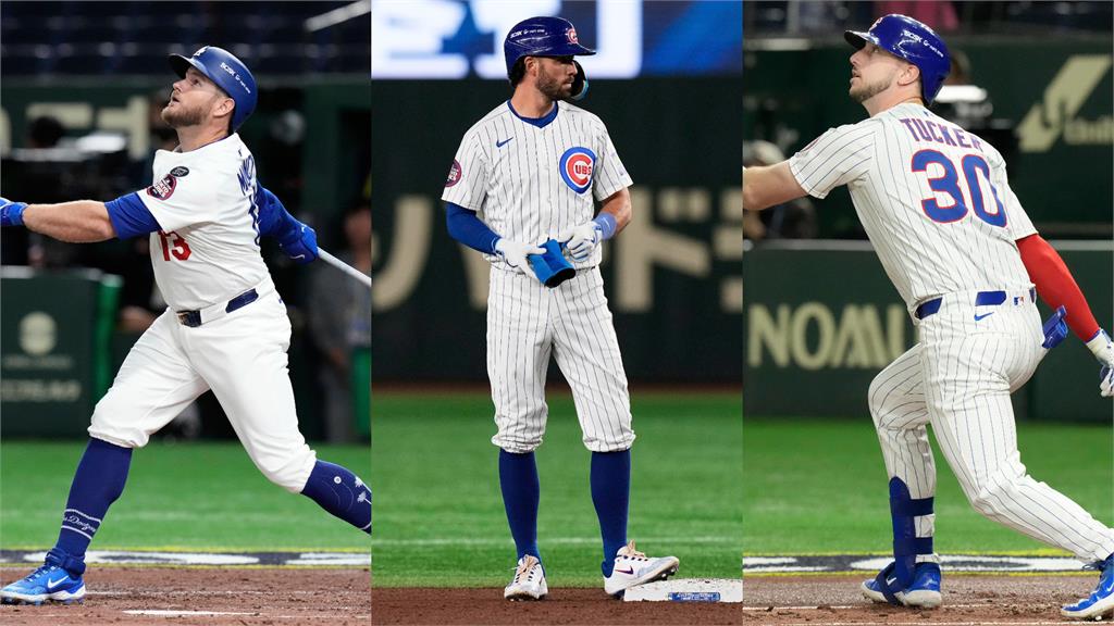 MLB(影)／數據專家發文曝　若這位道奇重砲敲安或這兩位小熊強打開轟就寫特殊紀錄