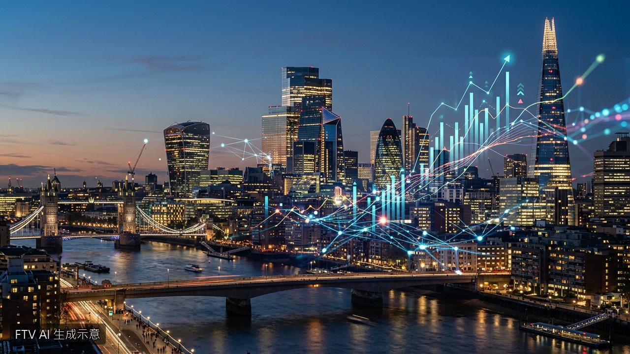 AI熱潮助攻！英國8月經濟成長優於預期年增2.1%