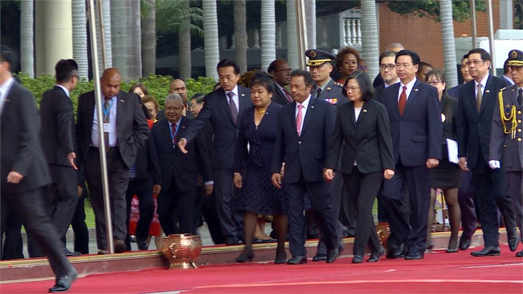 友邦不畏中國施壓！帛琉總統伉儷來台訪問