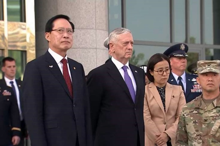 「目標不是戰爭」 馬提斯促北朝鮮恢復對話