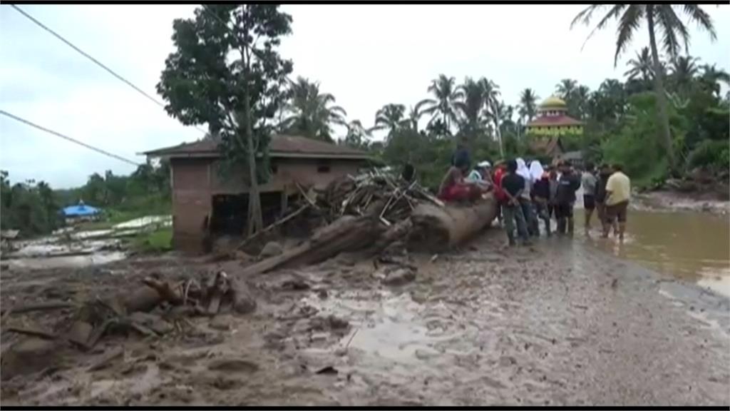 蘇門答臘土石流 沖毀逾500民宅釀22死