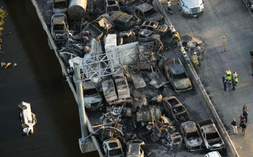 快新聞／「超級霧」釀禍！ 美公路158輛車「連環撞」滿地殘骸　已7人死亡