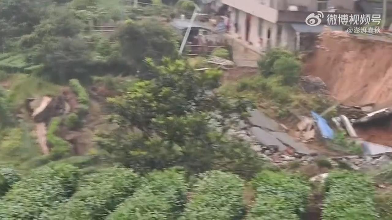 暴雨下不停！中國江西爆嚴重土石流　多人死亡失聯