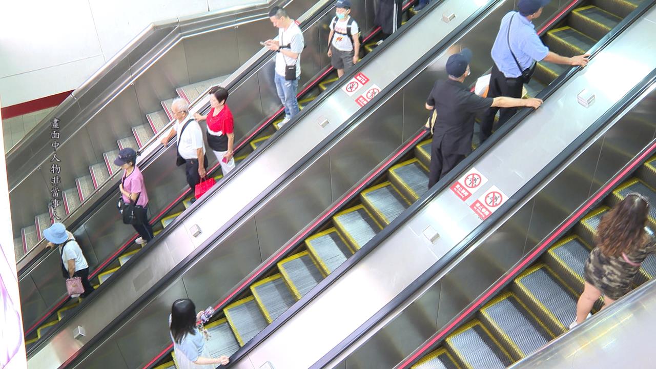 行李箱撞到屁股爆衝突！　北捷男怒推港旅客遭保全壓制