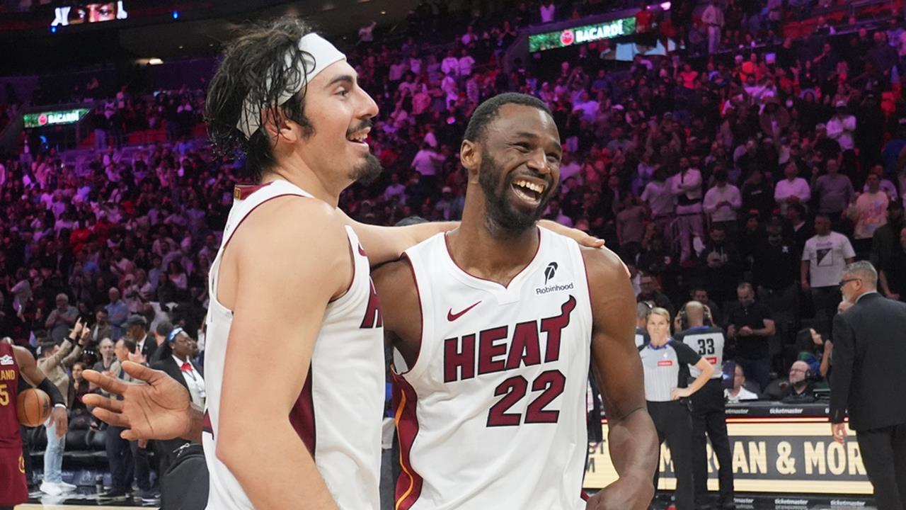 NBA(影)／延長賽0.4秒出現超狂空中接力！ 熱火威金斯灌籃絕殺騎士喜獲3連勝