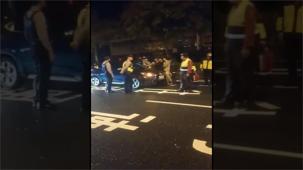 駕駛拿雷射筆挑釁遭尾隨 發生擦撞被砸車