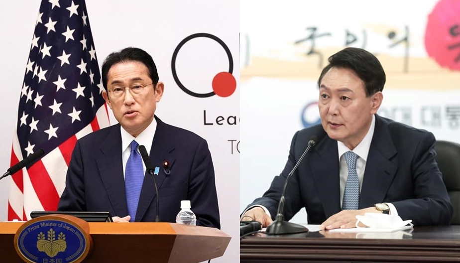 快新聞／岸田文雄、尹錫悅首次會面「談日韓關係」！　美日韓領袖會談今舉行