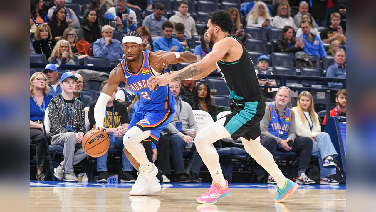 NBA(影)／又是三節打卡下班！SGA連105場至少20分雷霆輕鬆獲勝