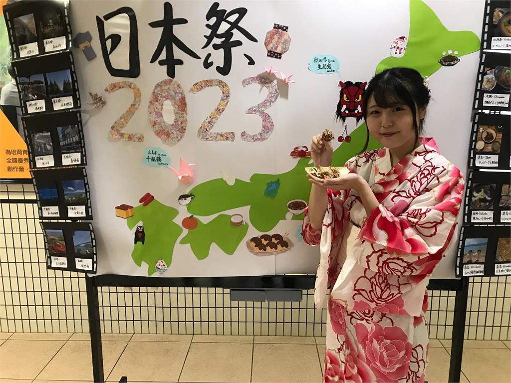 開南大學舉辦「日本祭」 品嘗關西大阪風味章魚燒