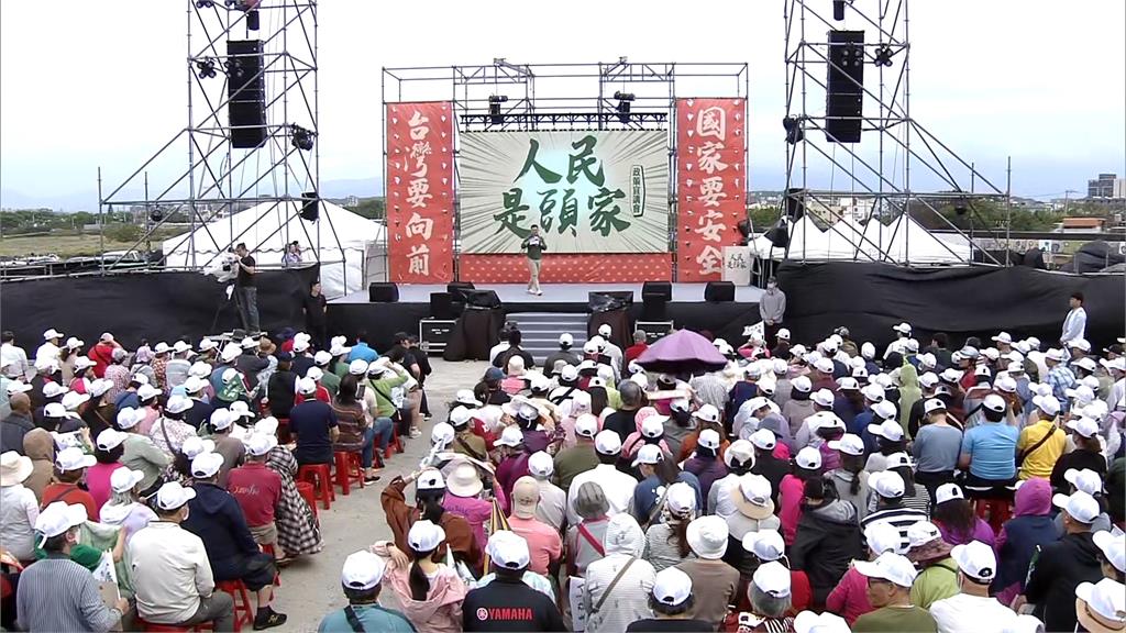 人民是頭家！卓揆領軍赴新竹宣講　民眾風雨無阻力挺