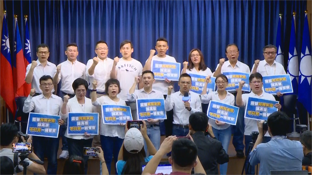  快新聞／高市長補選 藍營民代連署聲明：盼打一仗漂亮戰役