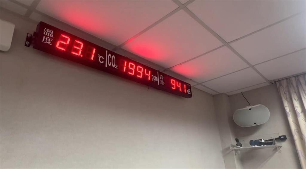 快新聞／噪音檢測器發揮效用！黃國昌質詢鄭銘謙「不時破90分貝」　畫面曝光