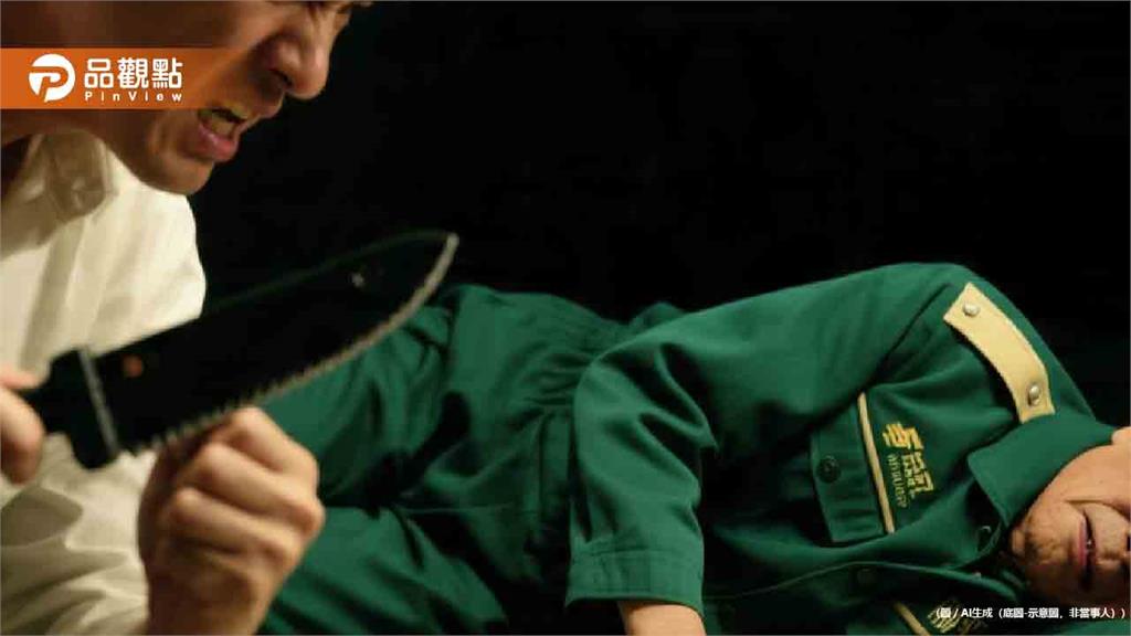 苗栗36歲男持菜刀衝郵局砍人！ 逼郵務士到角落追砍奪命