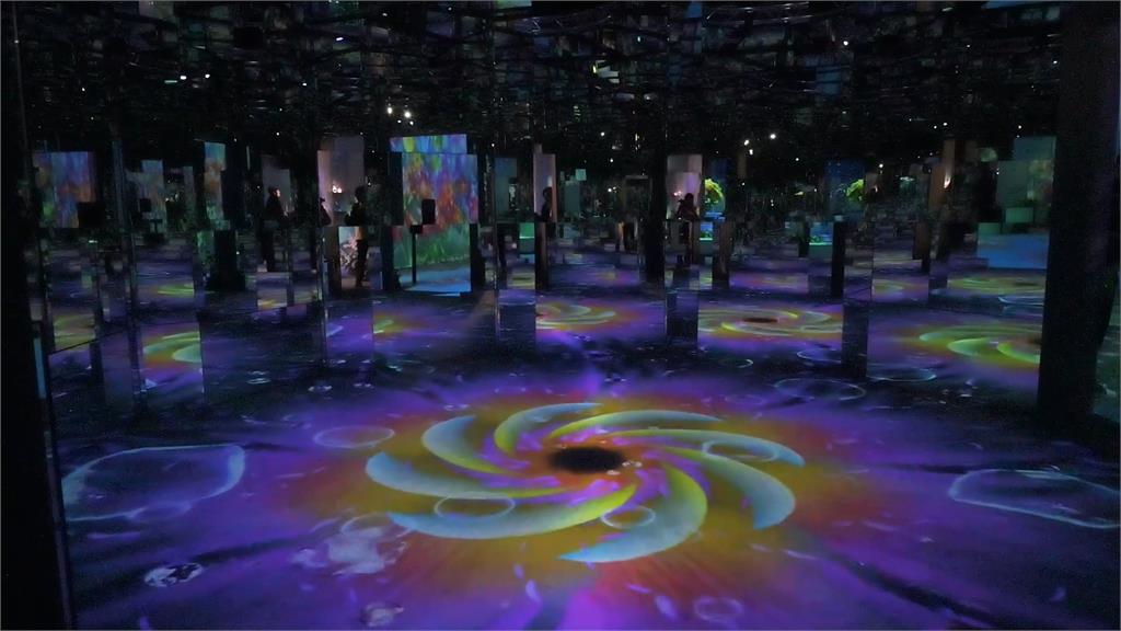 日本花之舞光影展開幕 日籍藝人搶先體驗台灣全新展區