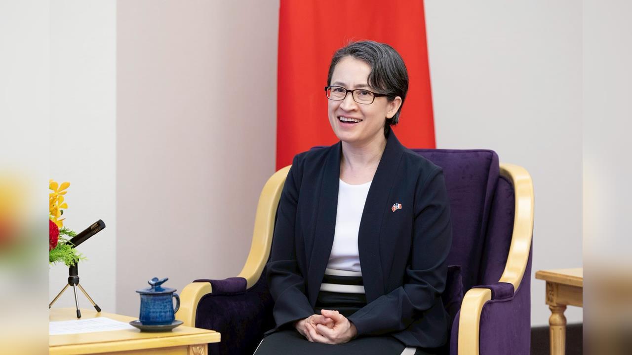 德國公共電視專訪蕭美琴 以歐洲經驗看台灣處境