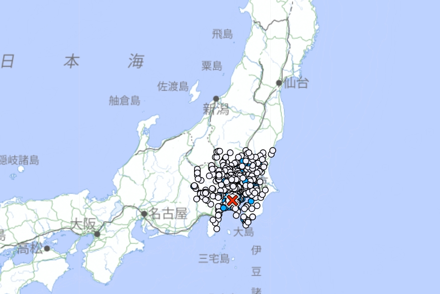 快新聞／日本關東規模4.2地震！　最大震度東京、神奈川3級
